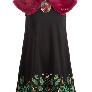 Frozen 2-Pc. Detachable Shawl & Anna Dress